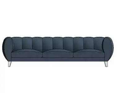 3D Modern Sofa  3D model