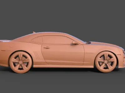 Chevrolet Camaro ZL1 3D print model