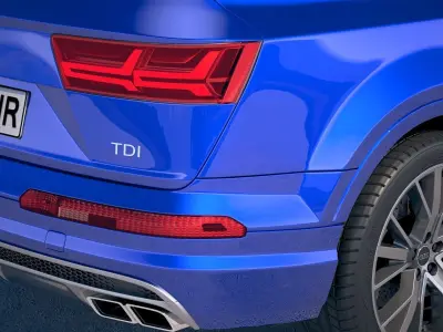 Audi SQ7 2019 3D model