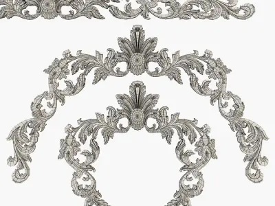 Decor for cnc 3D model