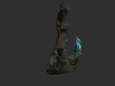 Dragon Jaw Portal Free 3D model
