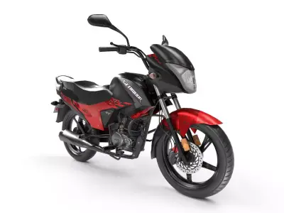 Hero Glamour Low-poly 3D model