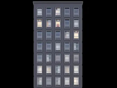 Modern building 2 3D model