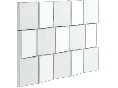 Modern Style Mirror 3D model