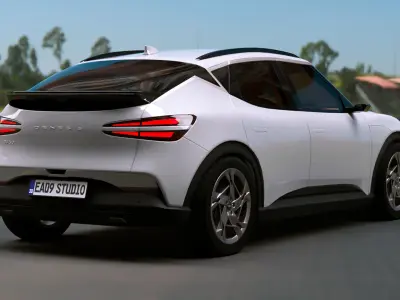 2025 Genesis GV60 3D model