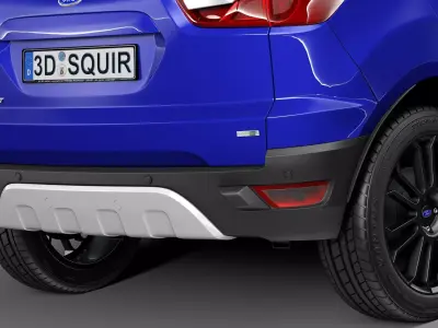 EcoSport 2016 3D model