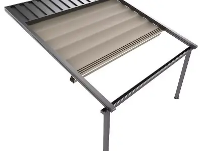 Motorized Pergola 5 3D model