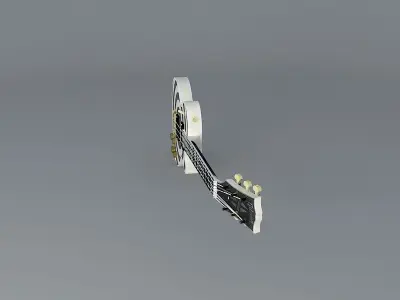 Gibson Zakk Wylde model guitar Free 3D model