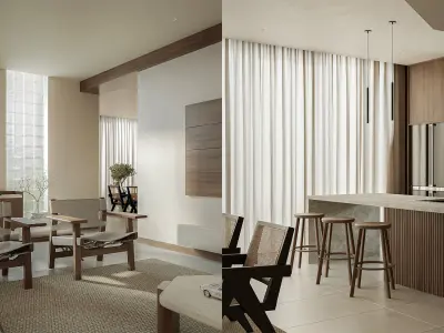 Living  Kitchen Collection 1 of Titan 6 - 4 Models 3D model