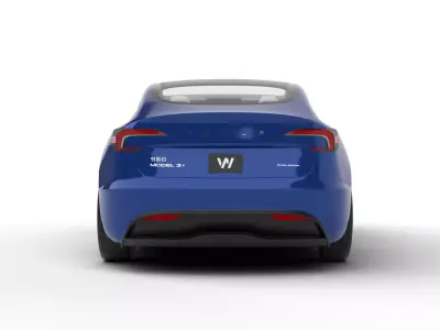 Tesla Model 3 Plus 2026 3d model 3D model