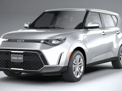 KIA Soul 2024 3D model