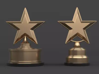 Trophy Cup 3D model