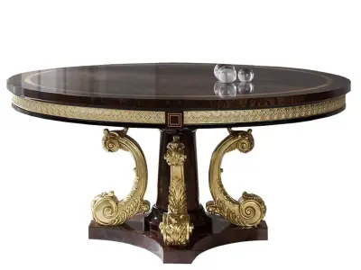 Mariner - DINING TABLE VOLGA 3D model 3D model