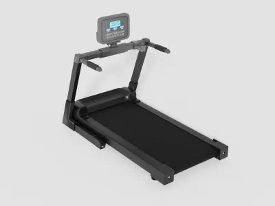 Treadmill Fitness 3D model