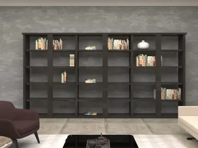 Living Room Modern Interior Design Scene 3d Model Free 3D model