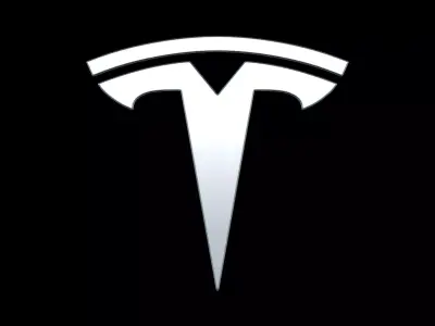 Tesla - Car Logo Emblem Modern Free low-poly 3D model
