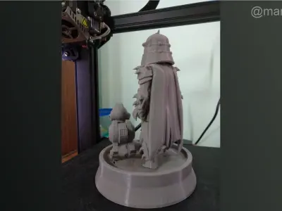 Shredder - Teenage Mutant Ninja Turtles Diorama 3D print model