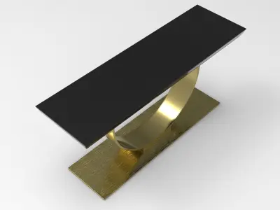 Yoki Table Low-poly 3D model