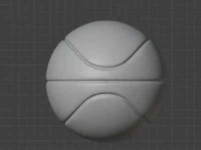Beach Volleyball 3D Model 3D model
