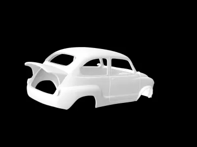 Abarth 1000TC 3D print model