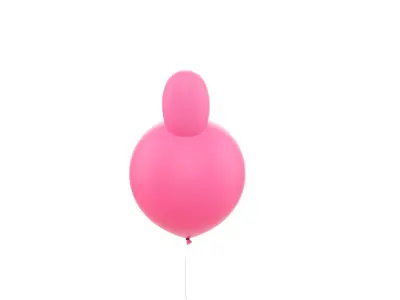 Prop201 Rabbit Balloon 3D model
