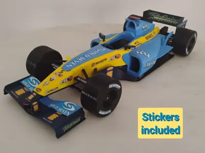 3D Printable Renault R25 3D print model