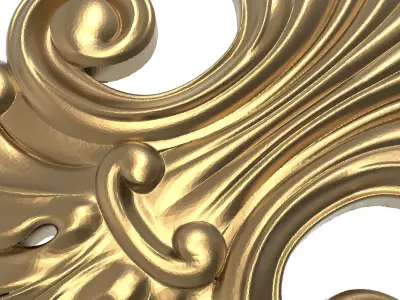  decorative pattern ready for 3D printing 3D model