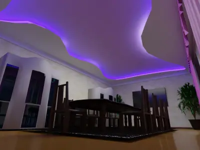 Living room 3D model buy