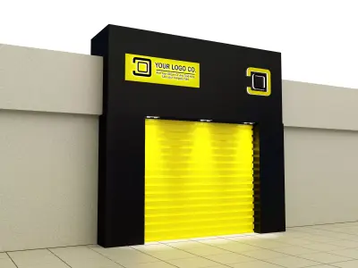 Car service a607a 3D model