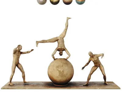 Decorative Sculpture v11 3D model