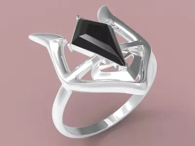 Coven Ring 3D print model