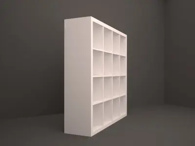 bookcase Free 3D model purchase