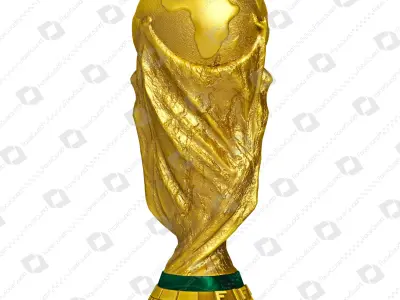 FIFA World Cup Trophy 3D model