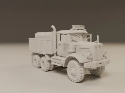 combat truck 3D print model