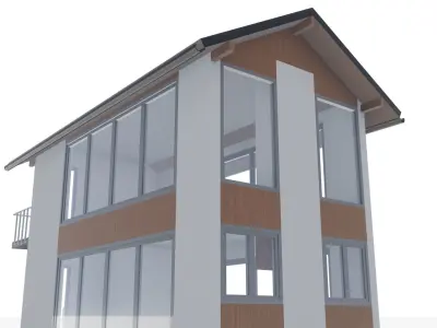 Modern House 17 3D model