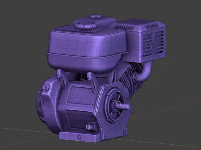 Multipurpose Engine 3D model