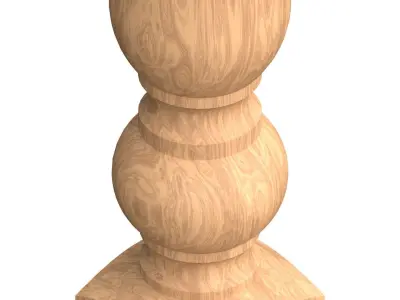 Stair baluster 13 3D print model