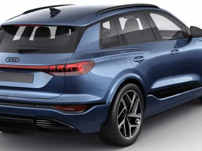 Audi Q6 e-tron 2025 3D model