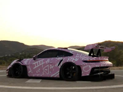 Porsche GT3 RS Special Edition 3D model