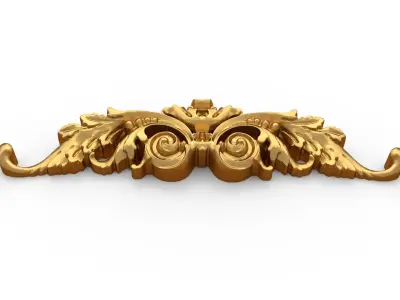 Classic decor ornament 17 3D print model