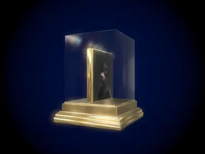 Hape Beast 1 Gold Club  Low-poly 3D model