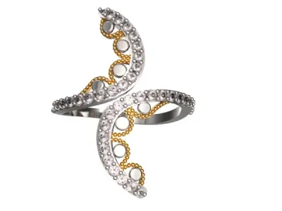 ring and bracelet 3D print model