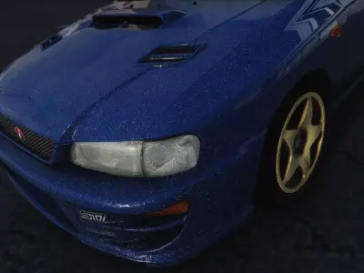 Subaru Impreza GC8 WRX 3D model