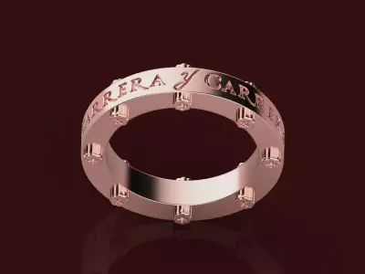 Carrera Ring 3D print model