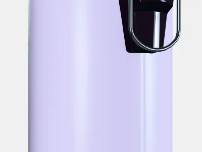 EKOLN Waste bin Low-poly 3D model