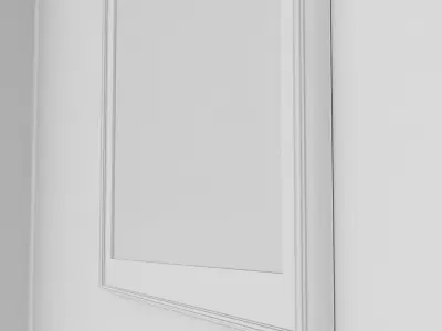 Framed Abstract Artwork 1 Low-poly 3D model