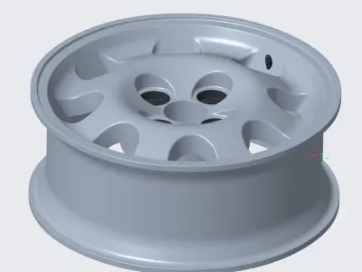 RIM PEUGEOT 205 GTI SPEEDLINE 3D print model