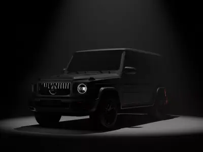 High Poly Mercedes G-Wagon 3D Model for Rendering and Animation 3D model