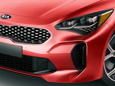 Kia Stinger GT 2017  3D model