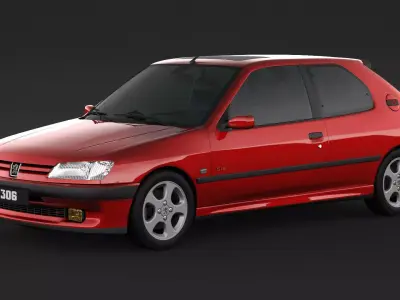 Peugeot 306 S16 3D model